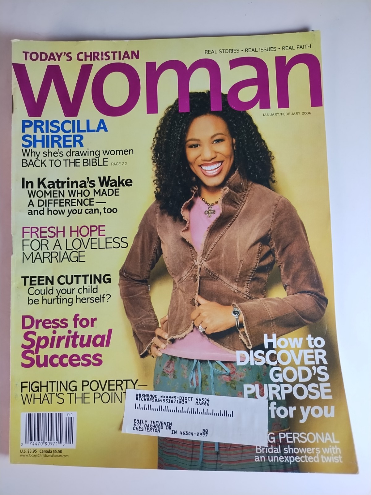 Mixed Lot 7 Today&rsquo;s Christian Woman Magazines 1996-2006