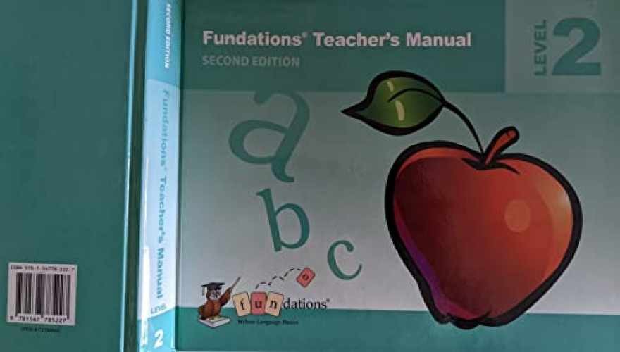 Fundations Teacher&rsquo;s Manual, Second – Hardcover, by unknown author – Very Good
