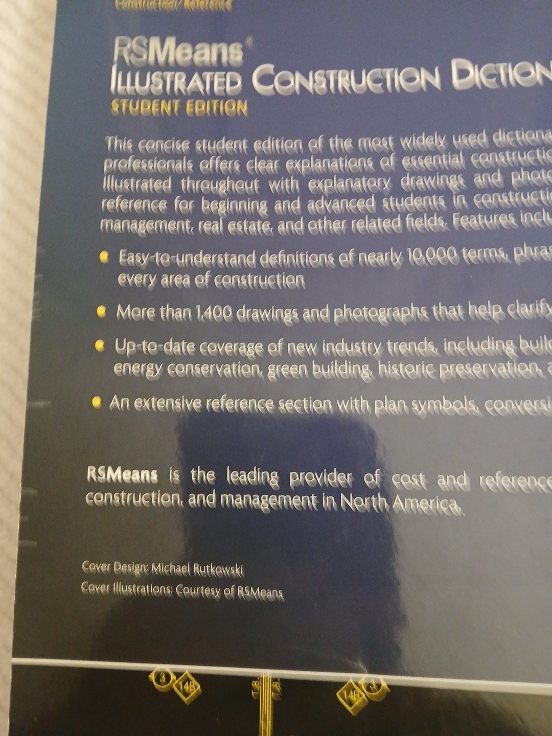 RSMeans Illustrated Construction Dictionary Contracting Builder Design