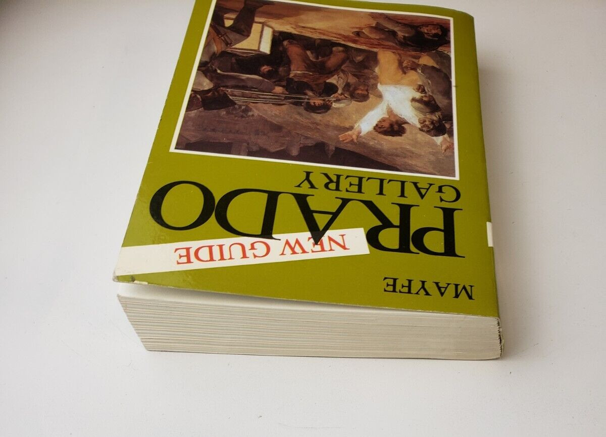 Prado Gallery Guidebook Mayfé Spain Art Museum Vintage Softcover Illustrated