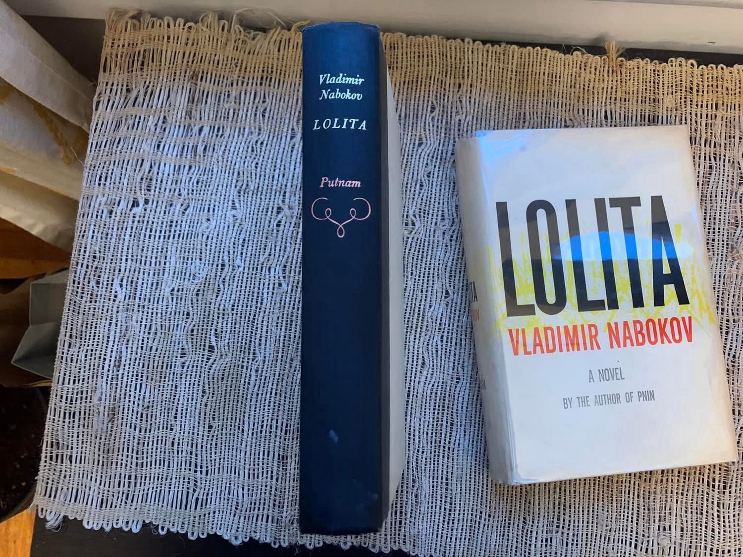 Lolita by Vladimir Nabokov Hardcover w/ Dust Jacket, 1st US Edition 1958