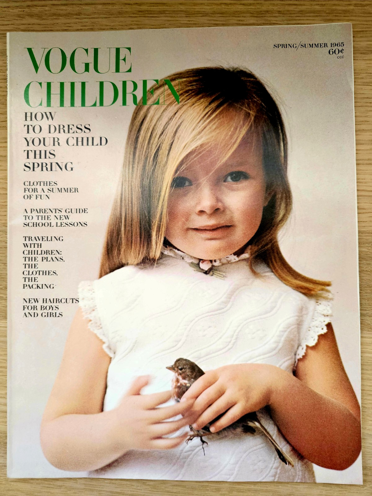VOGUE CHILDREN Spring/Summer 1965 Fashion Magazine 13&Prime; x 10&Prime; 102 Pages Vintage