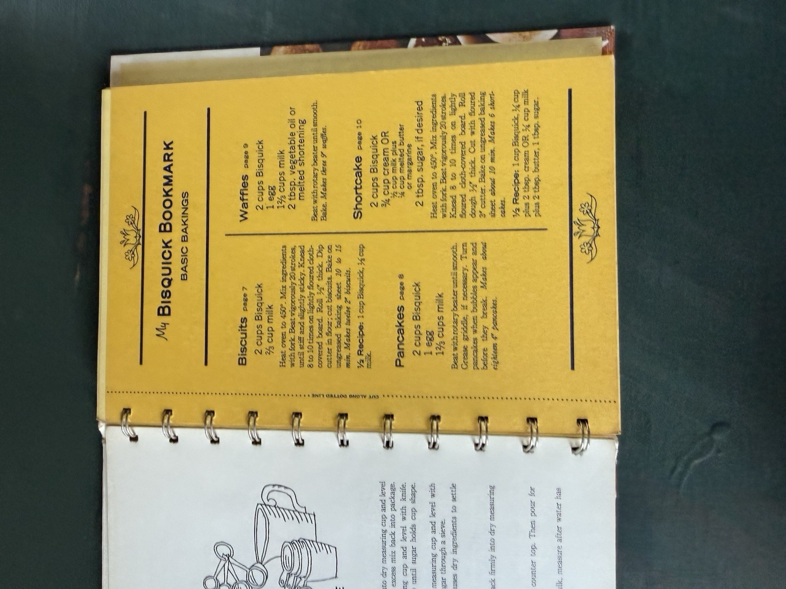 The Bisquick Cookbook – Recipes from Betty Crocker -(1964 – Hard Cover )
