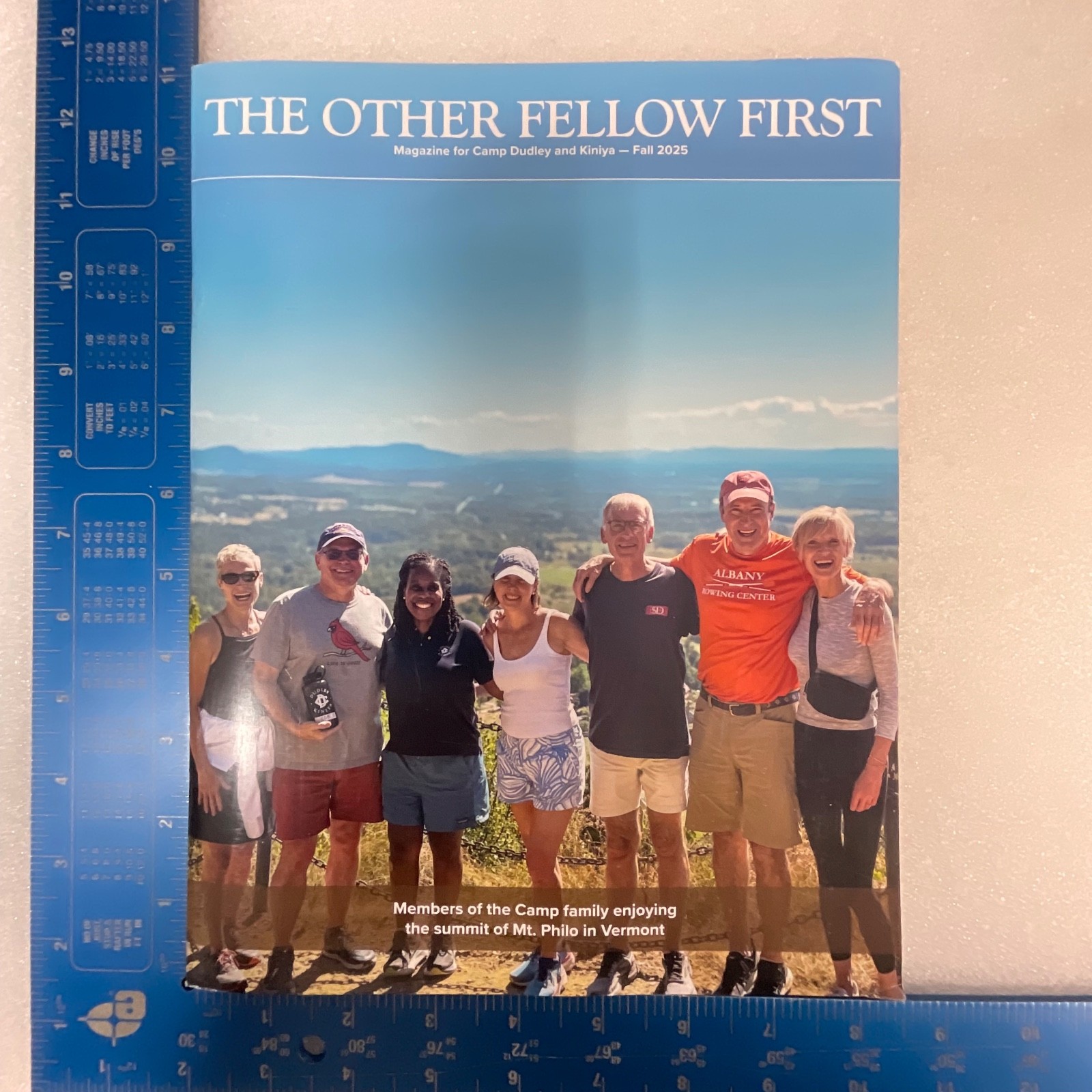 The Other Fellow First Camp Dudley Magazine Fall 2025 11in x 8.5in