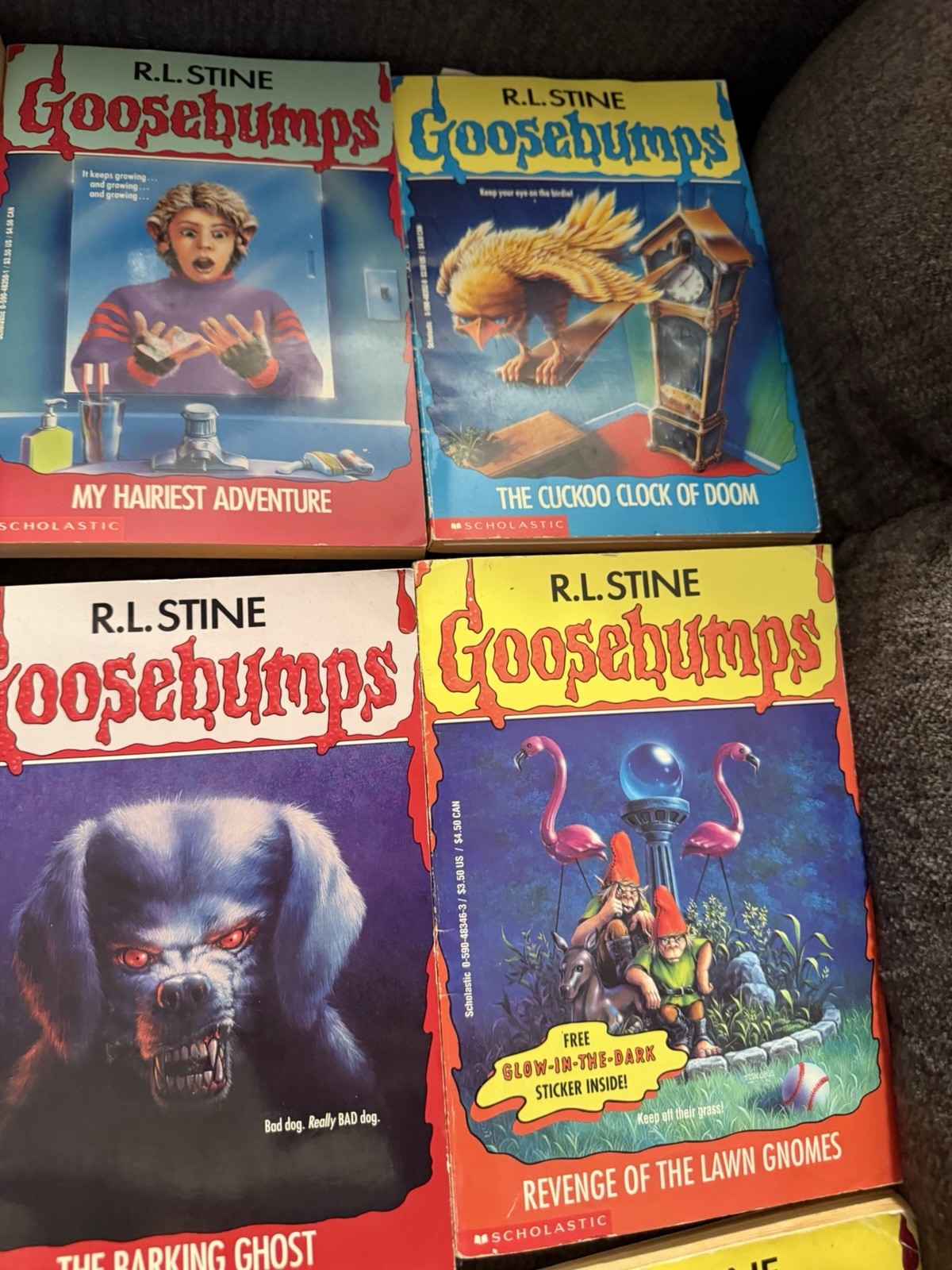 Mixed Lot of 33 Goosebumps 90s Books R.L Stine