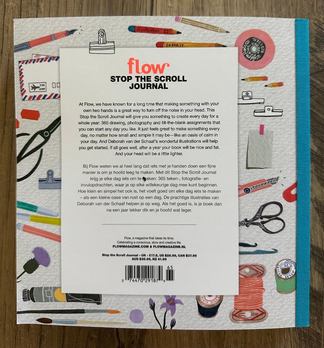 2026 FLOW Magazine Stop The Scroll Journal BOOK FOR PAPER LOVERS Special Edition