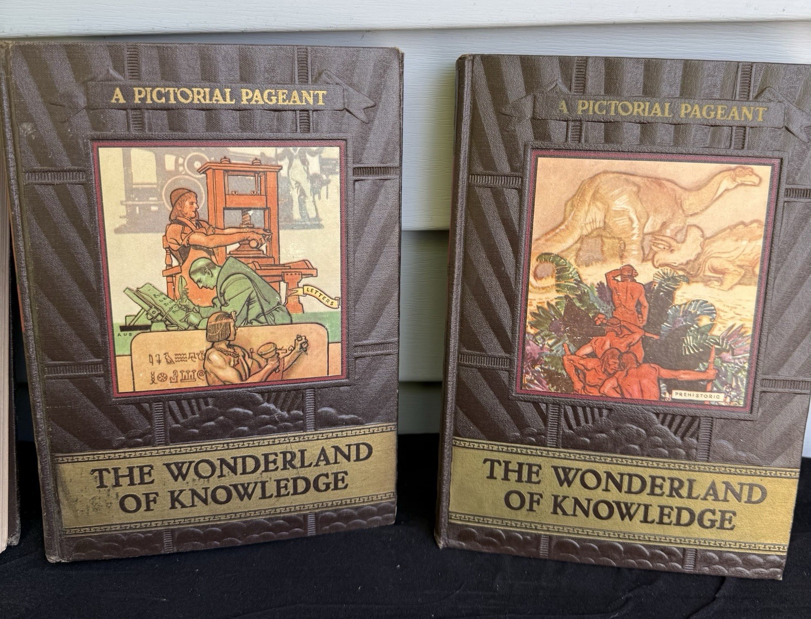 1942 Original, Complete Set “The Wonderland of Knowledge” Volumes 1-15