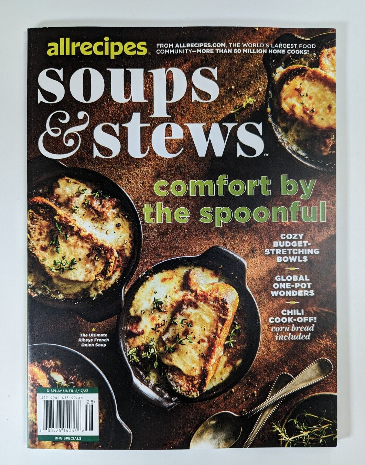 AllRecipes Magazine Soups & Stews Comfort by the Spoonful BHG Specials