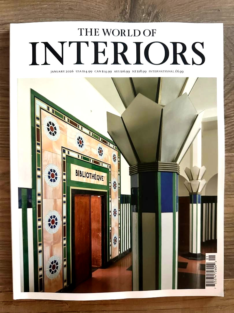 WORLD OF INTERIORS January 2026 DESIGNERS & DECORATORS Gothic Shadow Ministers