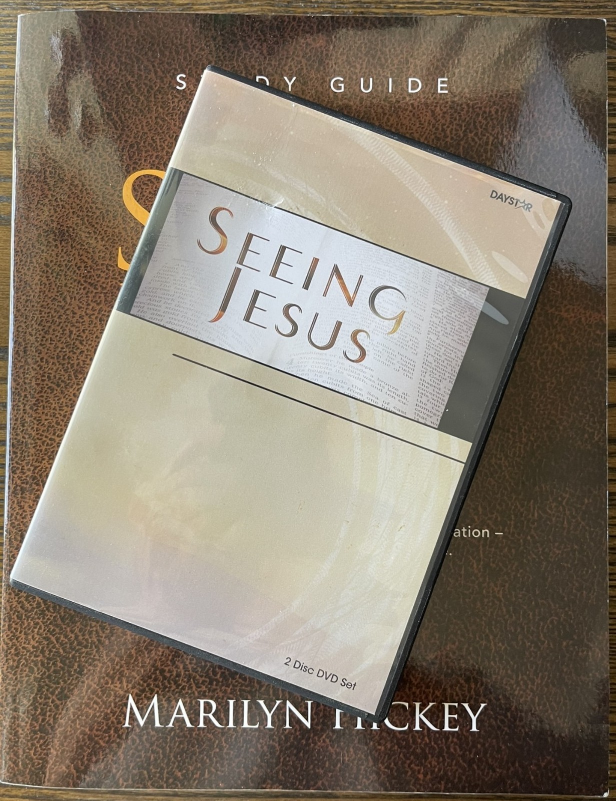 Seeing Jesus Bible Encounter Study and 2 DVD&rsquo;s Guidebook by Marilyn Hickey :VG+
