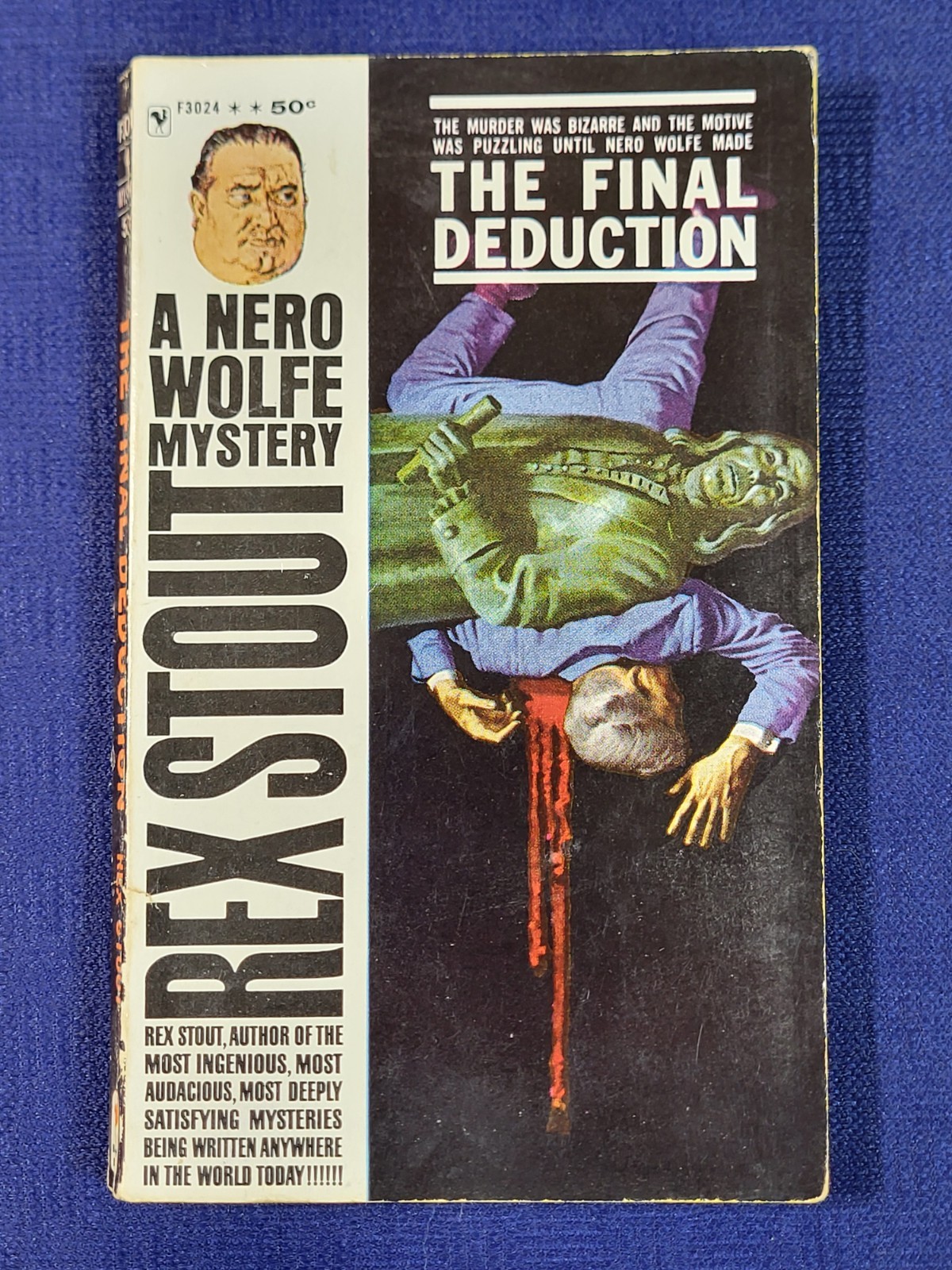 Nero Wolfe: The Final Deduction ~ Rex Stout ~ 1965 Bantam PB