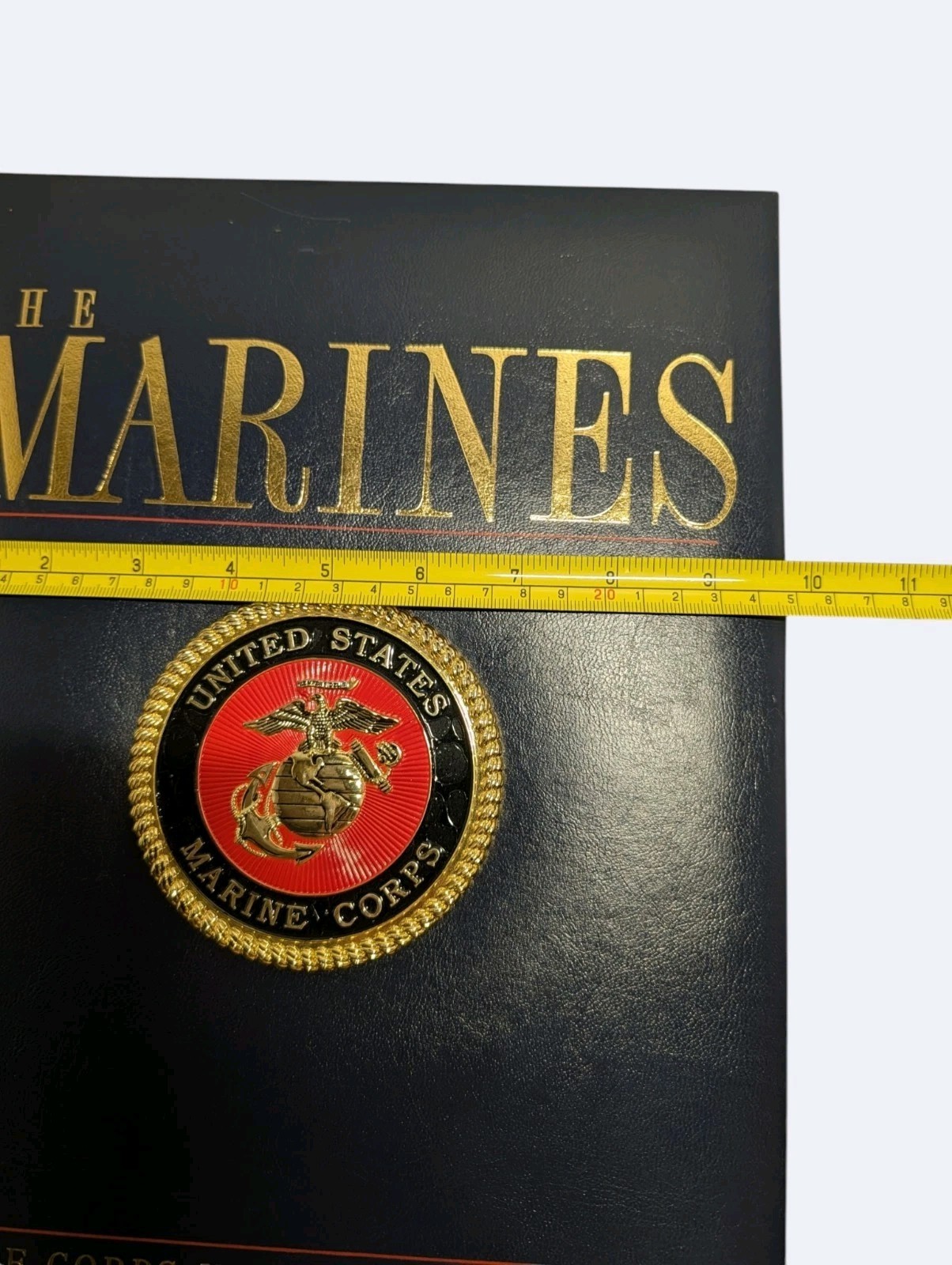 The Marines Marine Corps Heritage Foundation Deluxe Hardcover Embossed Military