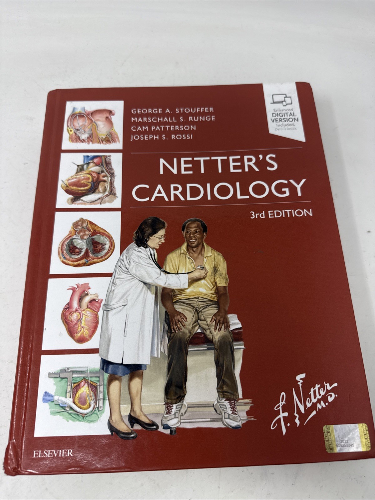 Netter’s Cardiology 3rd Edition. W/ Code. * Like New W/ Corner Damage