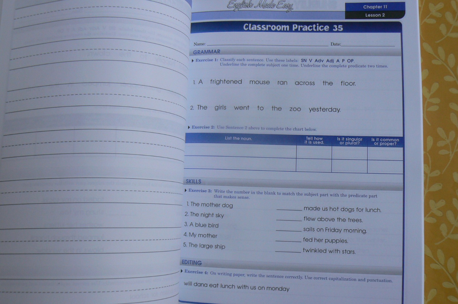 Shurley English, E Made Easy,Student Workbook Level 1, 2007