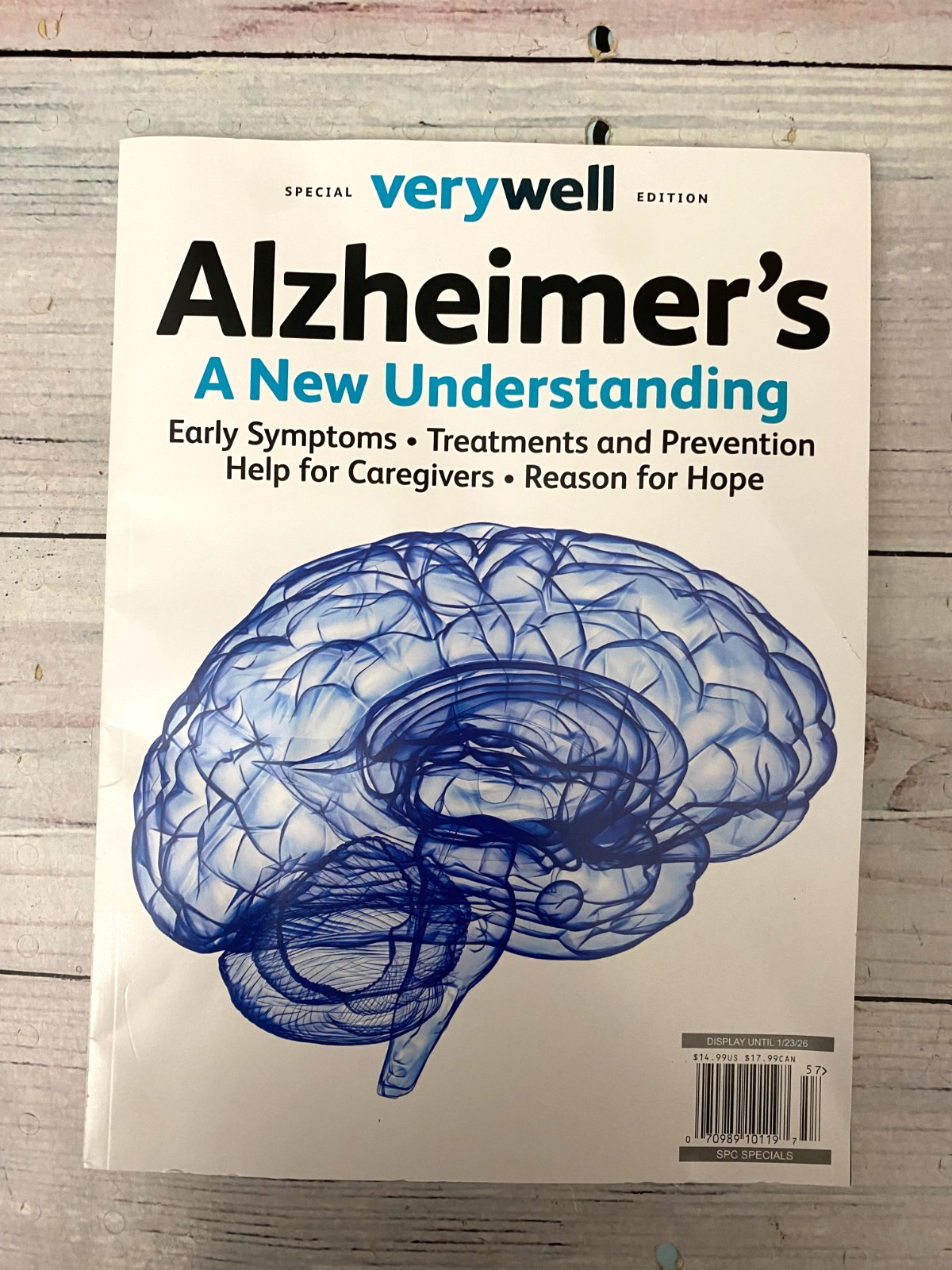 Special Very Well Edition January 2026 Magazine Alzheimer&rsquo;s a New Understanding