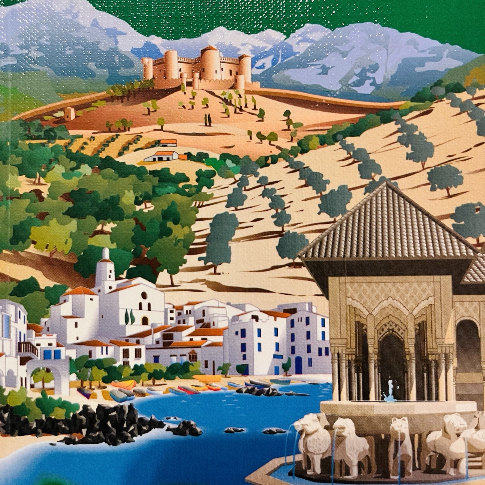Vintage Spain Balearic and Canary Islands Tour Guidebook by Michelin 1998