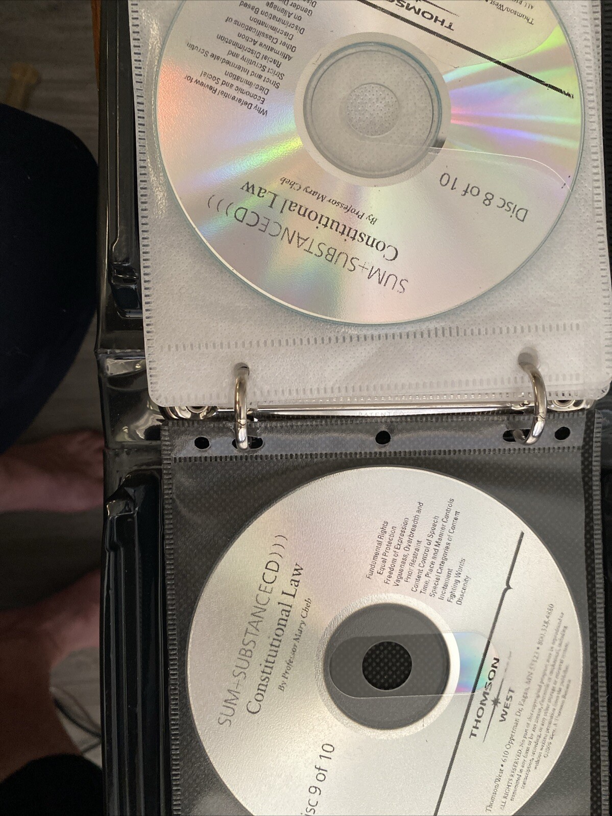 SUM & SUBSTANCE – CONSTITUTIONAL LAW AUDIO CD SERIES A. MILLER 7th ED 12.25 HRS