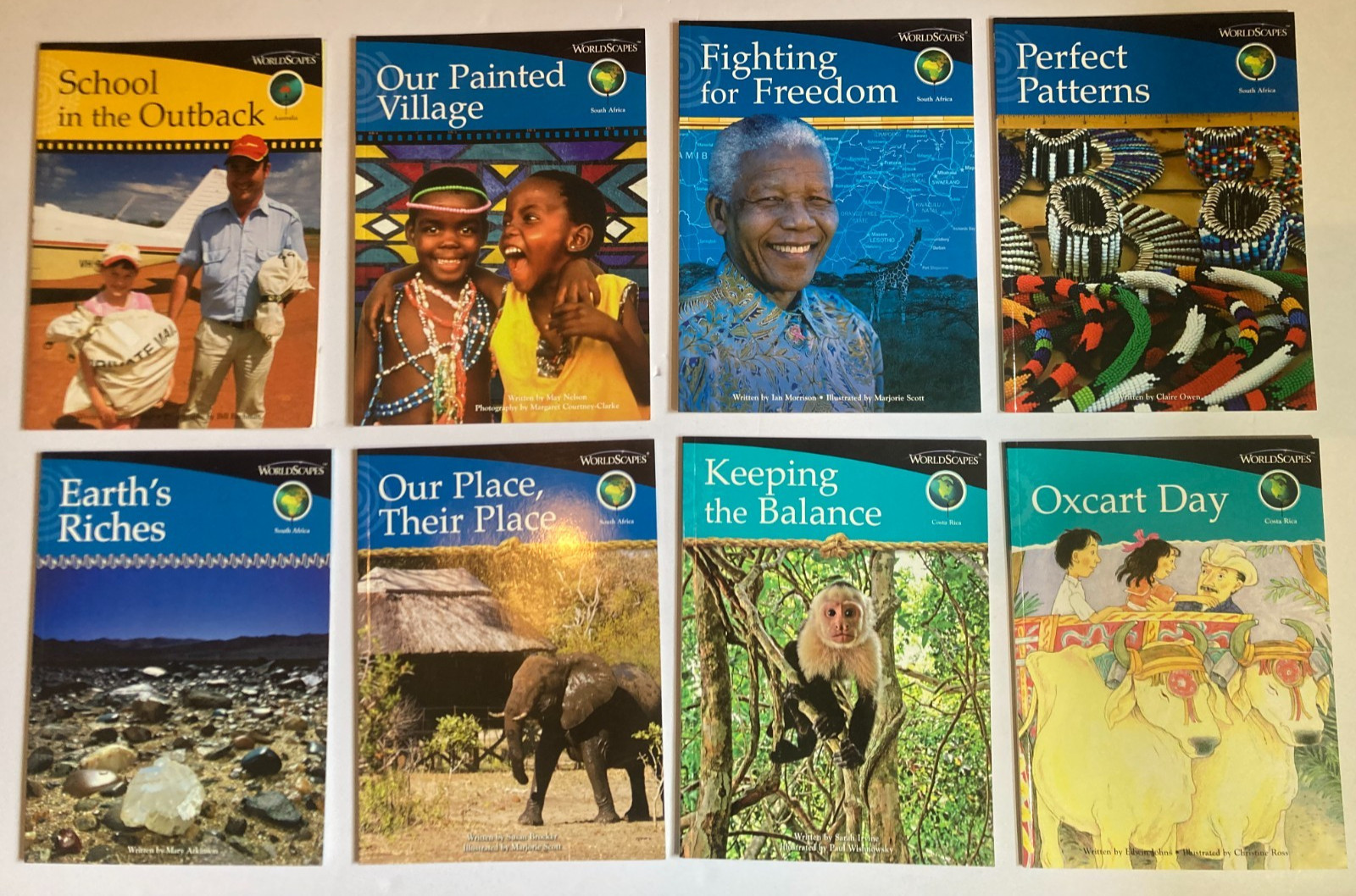 lot WORLDSCAPES eta cuisenaire WORLD SCAPES India ACTIC china AFRICA Lot of 31