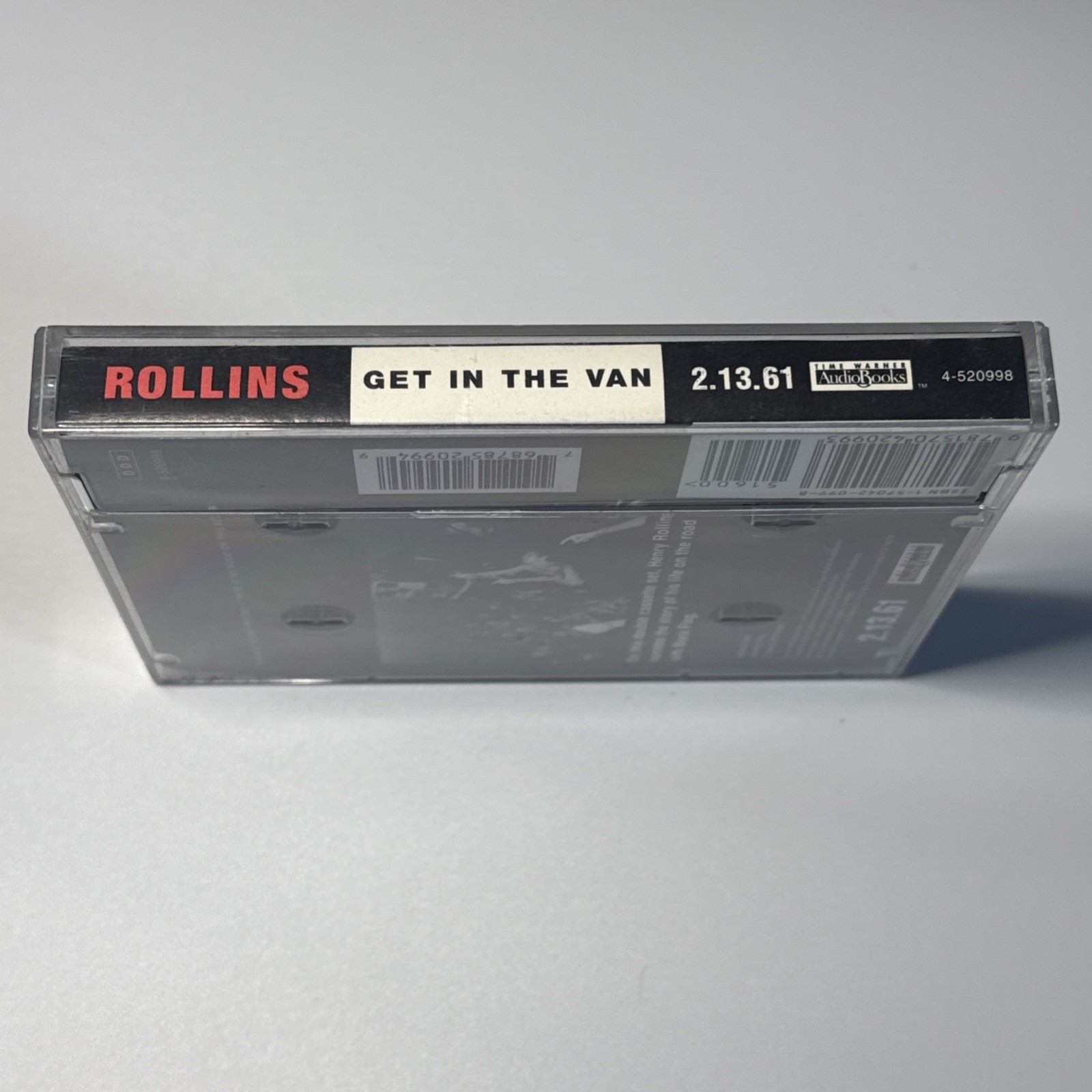 Henry Rollins, Get in the Van by Not Available (1994, Audio Cassette)
