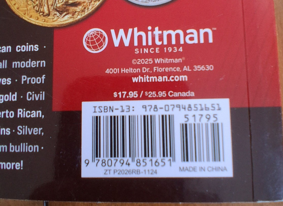 2026 The Official Red Book Guide to United States Coins – Paperback 79th Edition