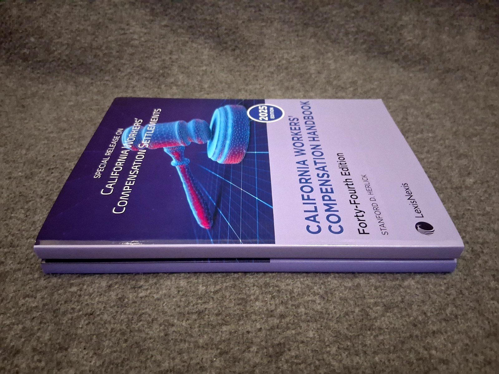 California Workers Compensation Law 7th Ed and Handbook 44th Ed. SPECIAL RELEASE