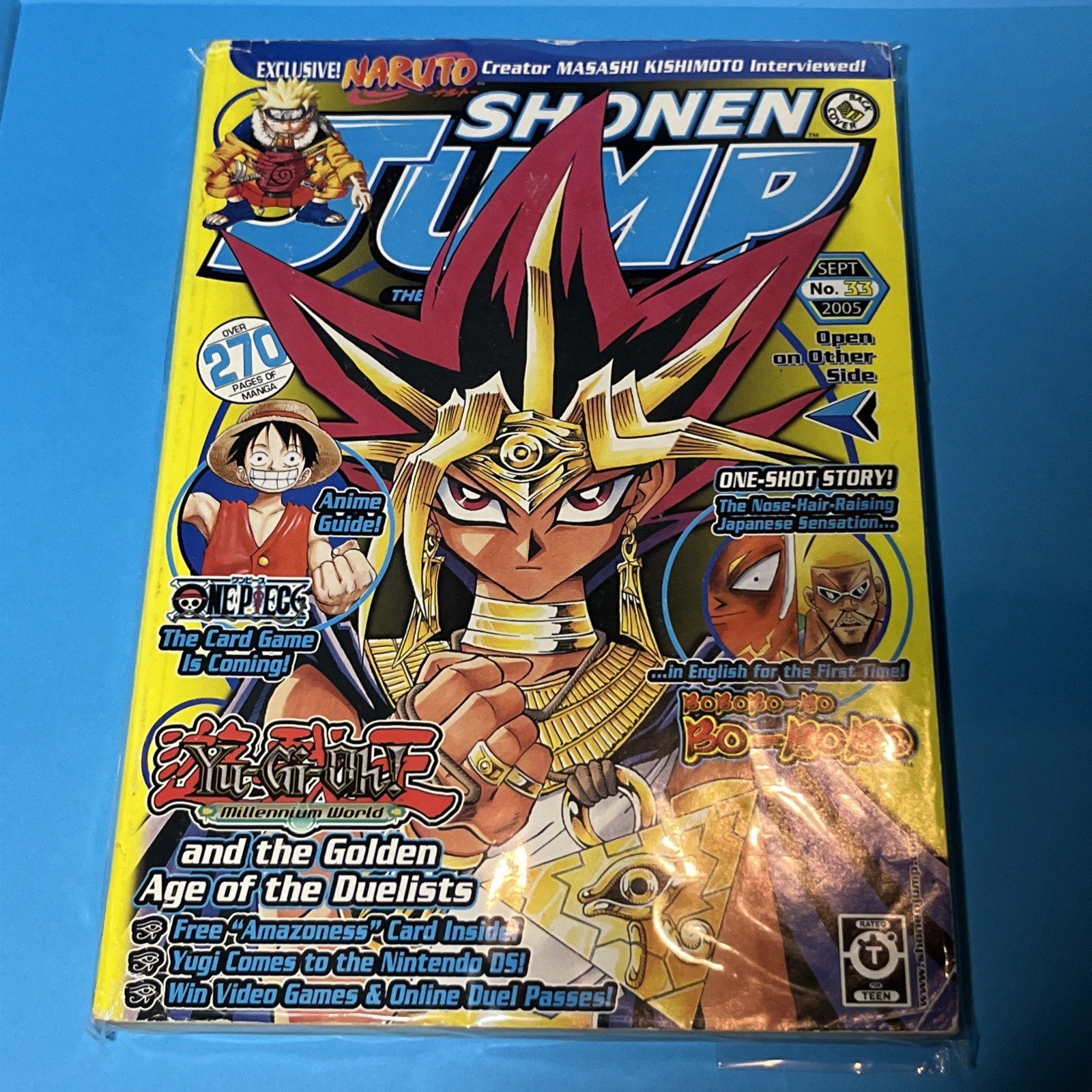 Shonen Jump Manga 2005 Issue 9 2006 Issue 2 & 9 2010 Issue 3 Mixed Lot No Promos