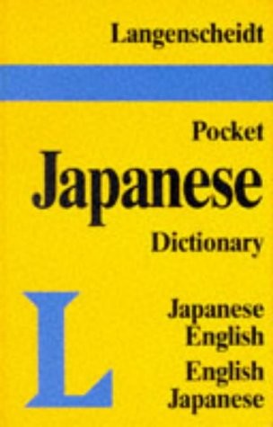 LANGENSCHEIDT&rsquo;S POCKET JAPANESE DICTIONARY: By Seigo Nakao **Mint Condition**
