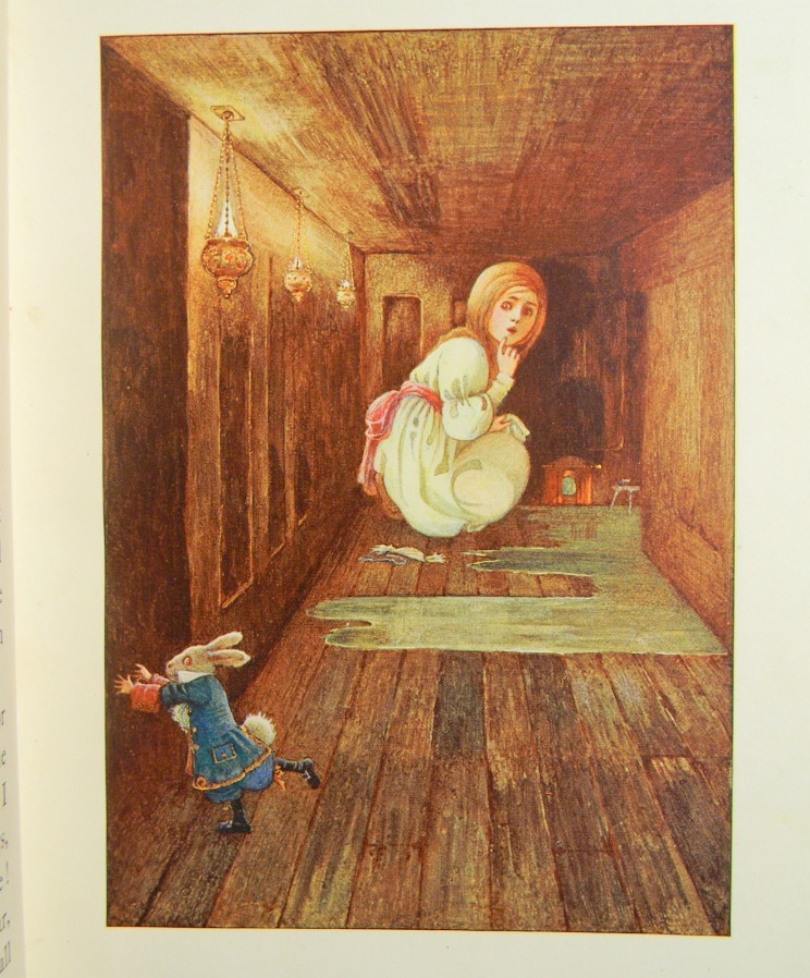 ALICE in Wonderland FIRST EDITION uk COLOR PLATES Illustrated MILLICENT SOWERBY