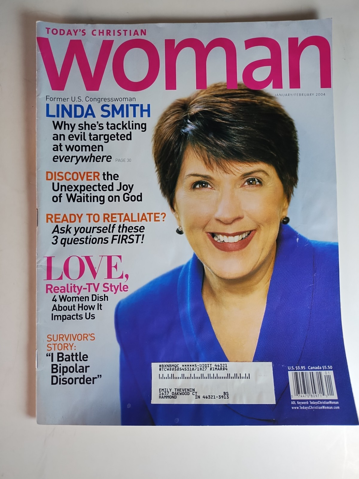 Mixed Lot 7 Today&rsquo;s Christian Woman Magazines 1996-2006