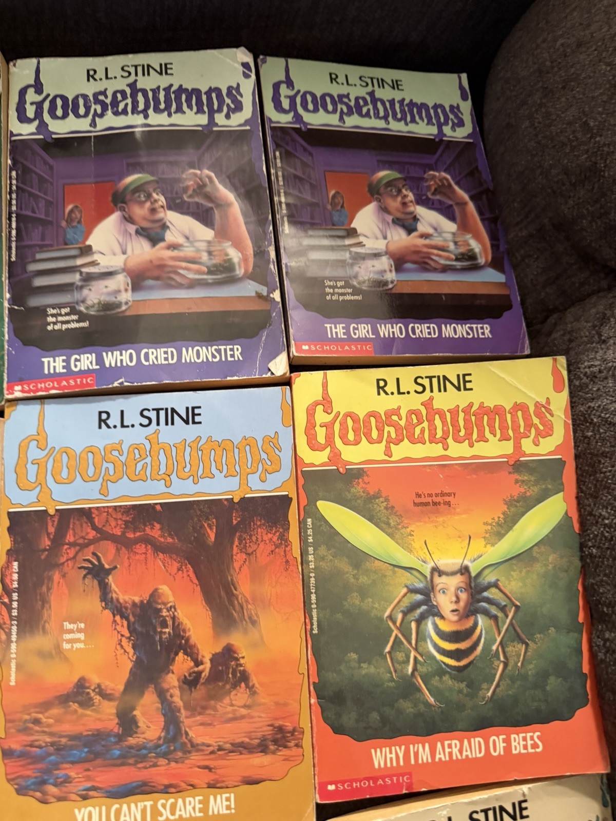 Mixed Lot of 33 Goosebumps 90s Books R.L Stine