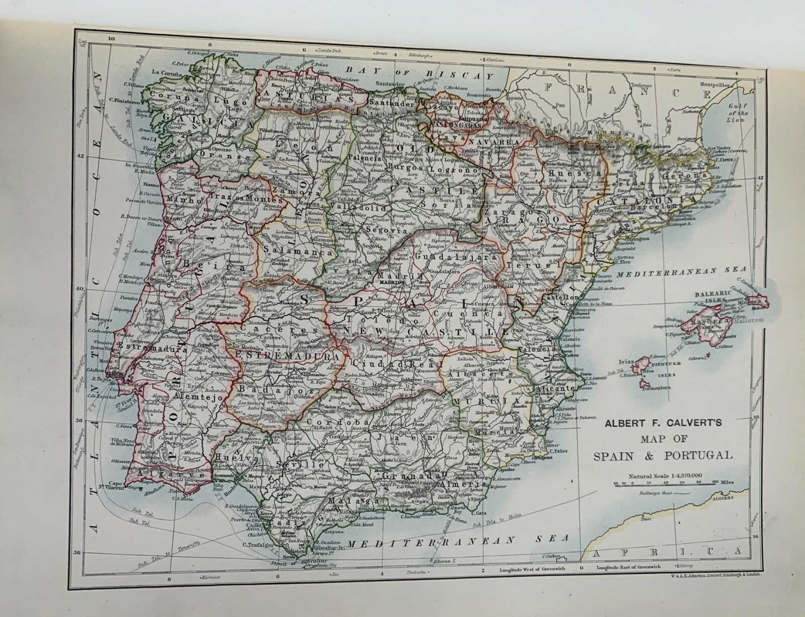 Spain: Historical & Descriptive Account of Architecture Landscape & Art 1924 2V