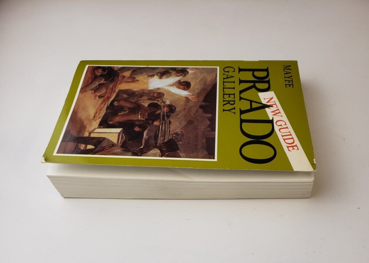 Prado Gallery Guidebook Mayfé Spain Art Museum Vintage Softcover Illustrated