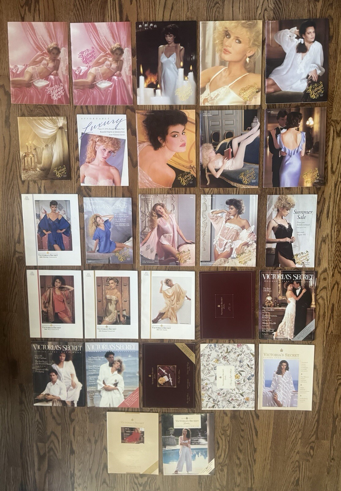 Victoria&rsquo;s Secret 1984 Gift Album Catalog 47+pages lastLetter Victoria 20morLstd