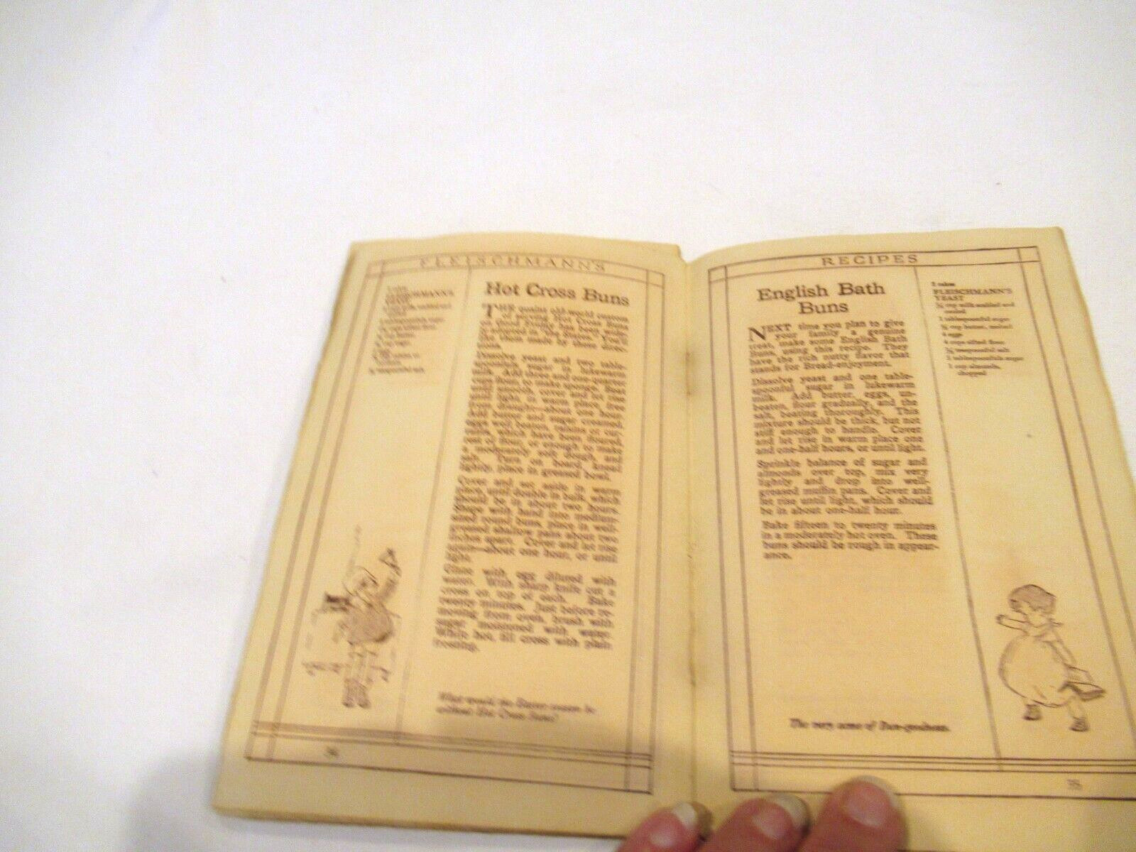 Fleischmann&rsquo;s Recipes, c. 1920, 47 pages