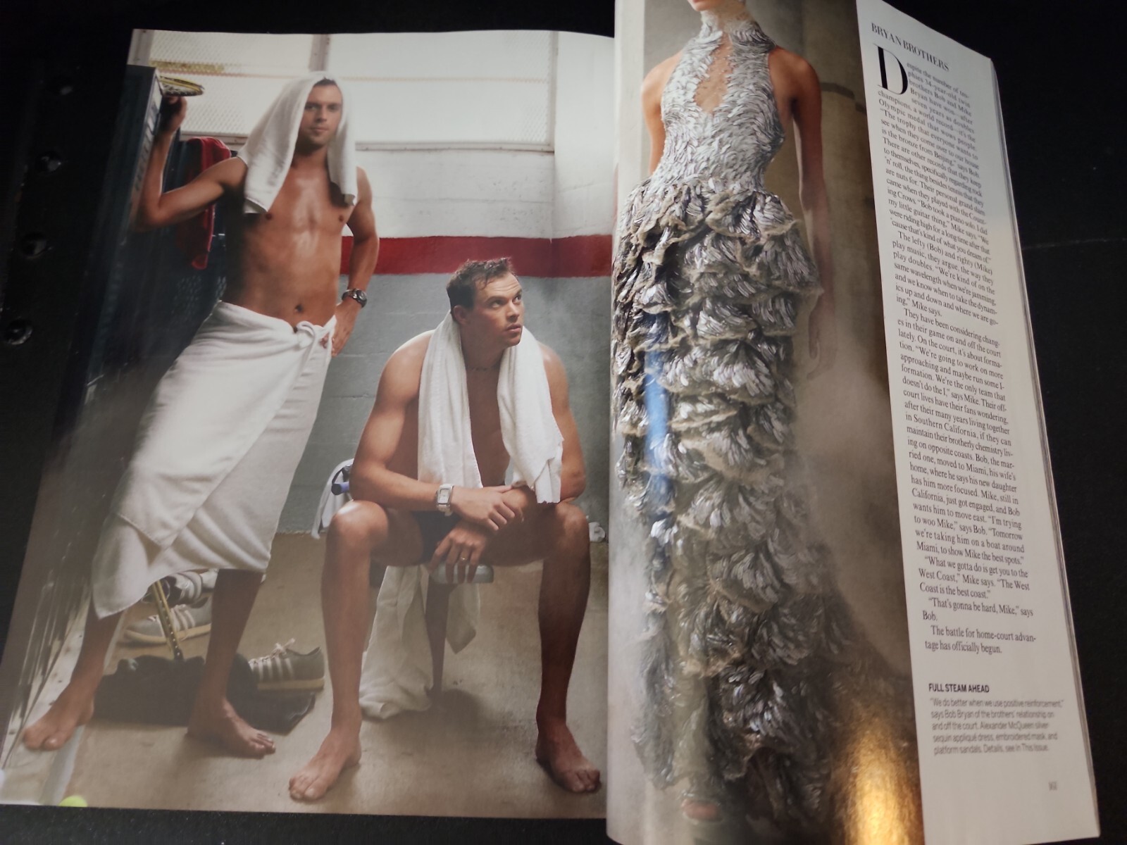 VOGUE Magazine June 2012 HOPE SOLO SERENA WILLIAMS Designer Fashion B23:922