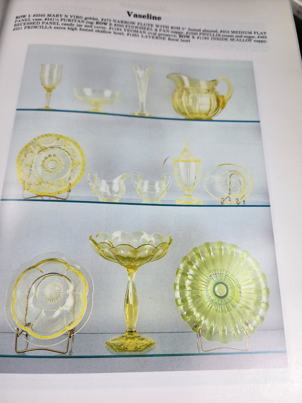 Heisey Glass 1925-1938 Encyclopedia Neila Bredehoft 1999 values HB 464 pages