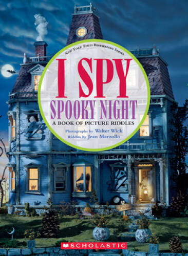 I Spy Spooky Night: A Book of Picture Riddles – Hardcover – VERY GOOD