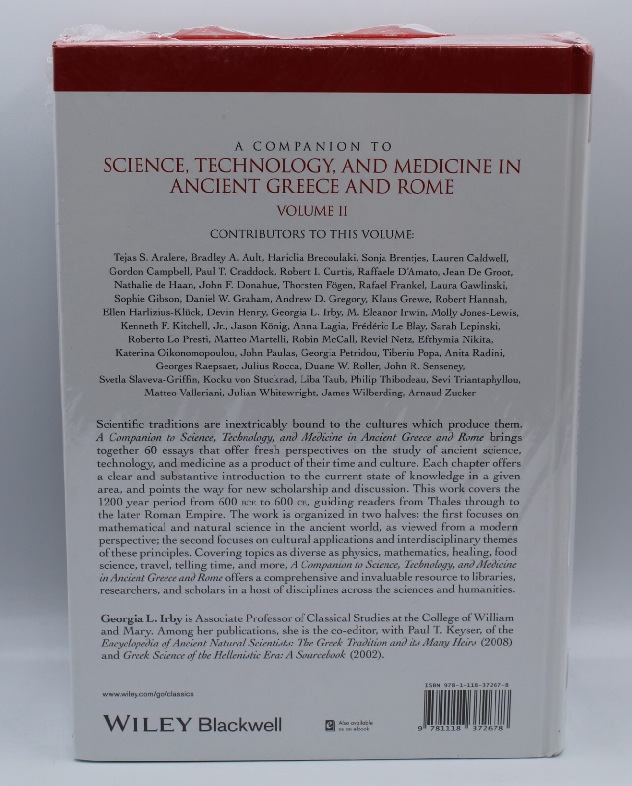 Companion to Science, Technology & Medicine in Ancient Greece & Rome HC Sealed