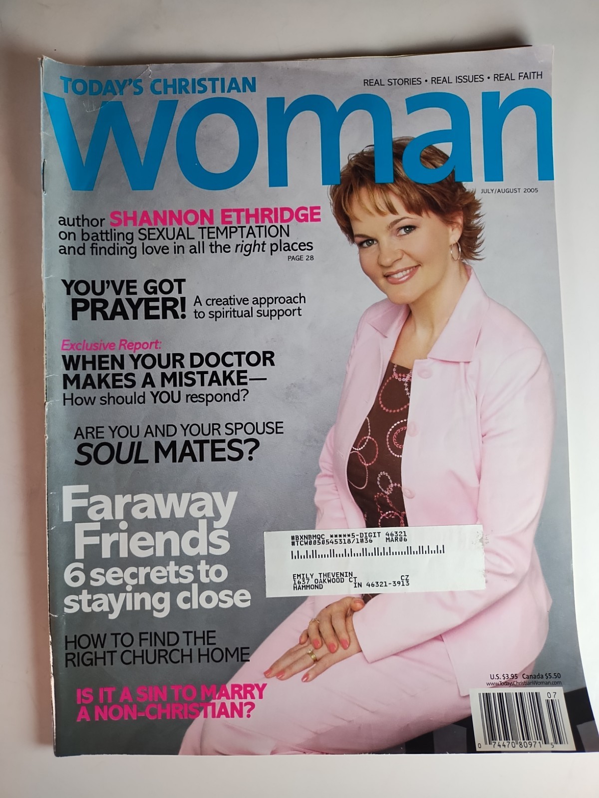 Mixed Lot 7 Today&rsquo;s Christian Woman Magazines 1996-2006