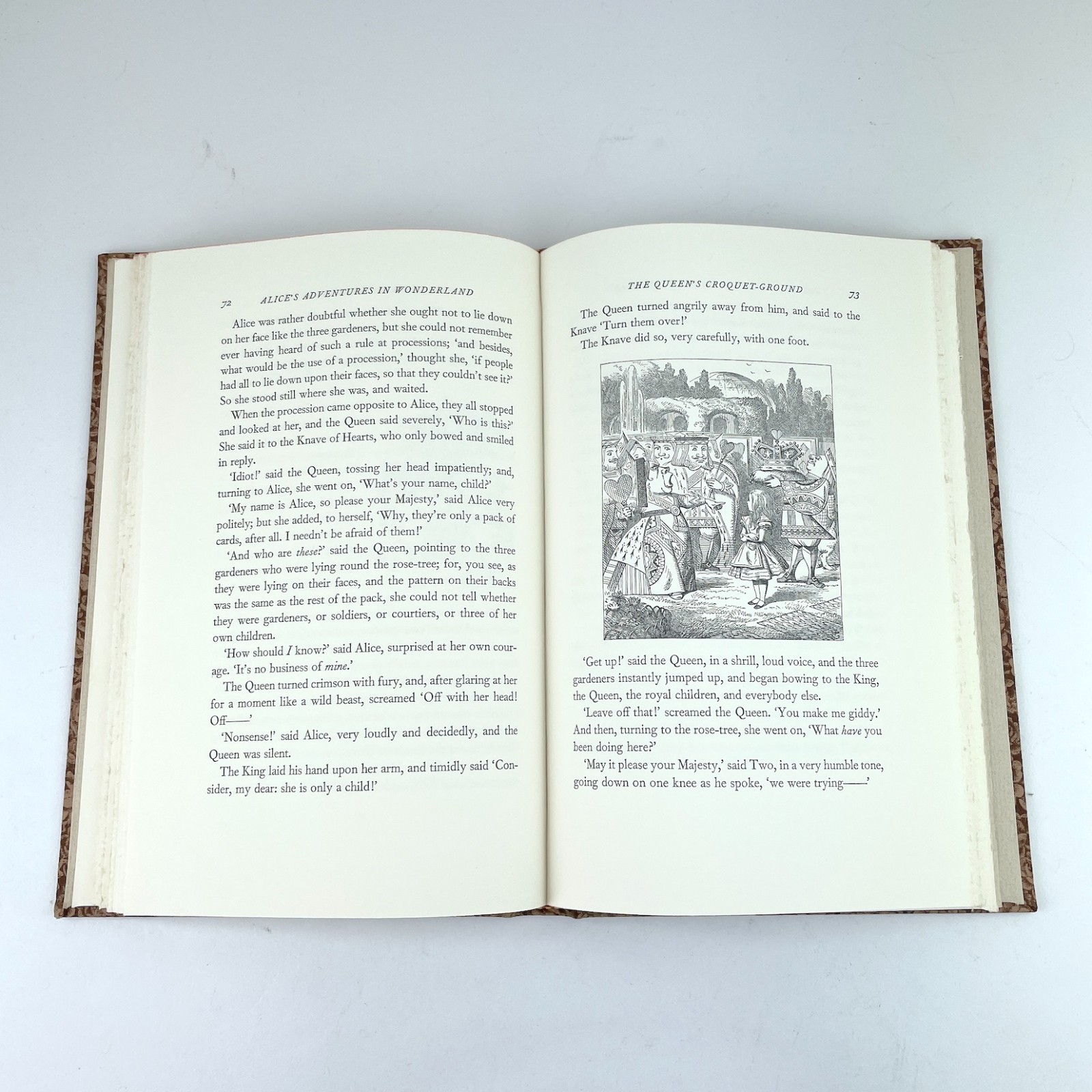 A COLISH Alice&rsquo;s Adventures in Wonderland Lewis Carroll Illustrated Letterpress