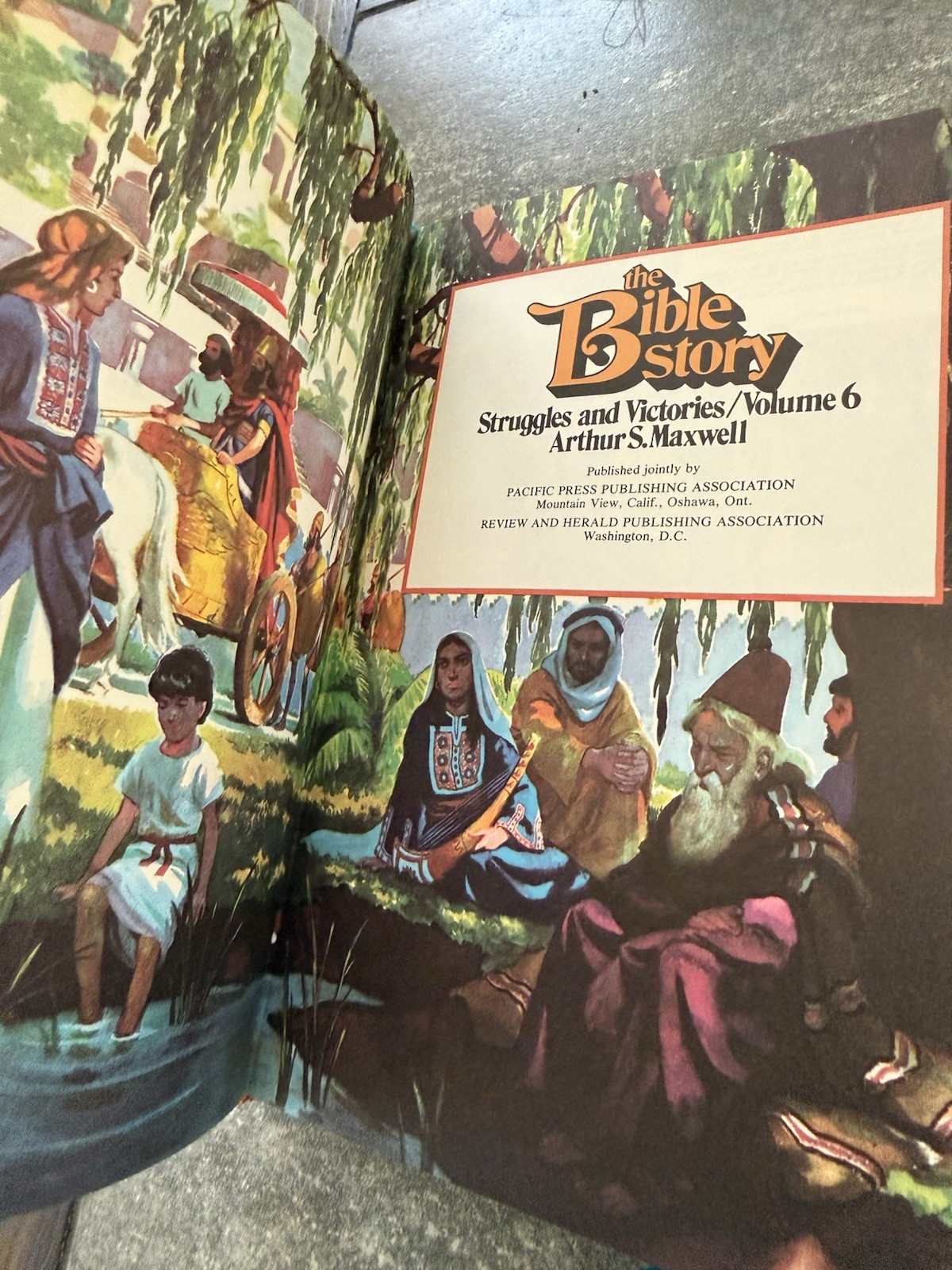 The Bible Story 10 Volume Set By Arthur S. Maxwell Hardcover Religious Books