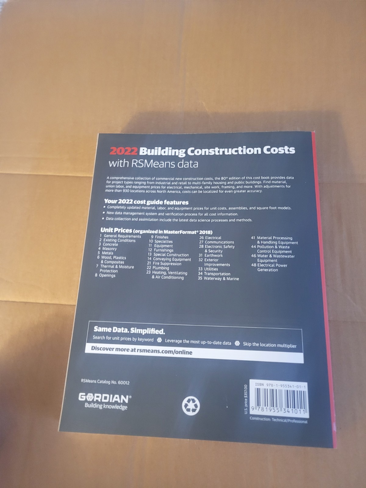 Building Construction Costs With RSMeans Data 2022