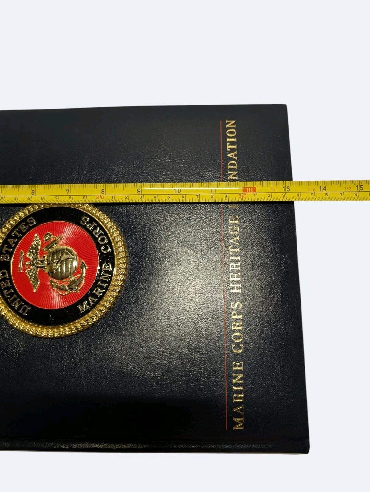 The Marines Marine Corps Heritage Foundation Deluxe Hardcover Embossed Military