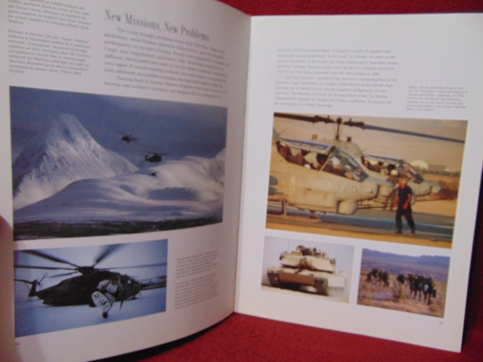 THE MARINES Marine Corps Heritage Foundation Cloth Cover (1998 HUGE HB)