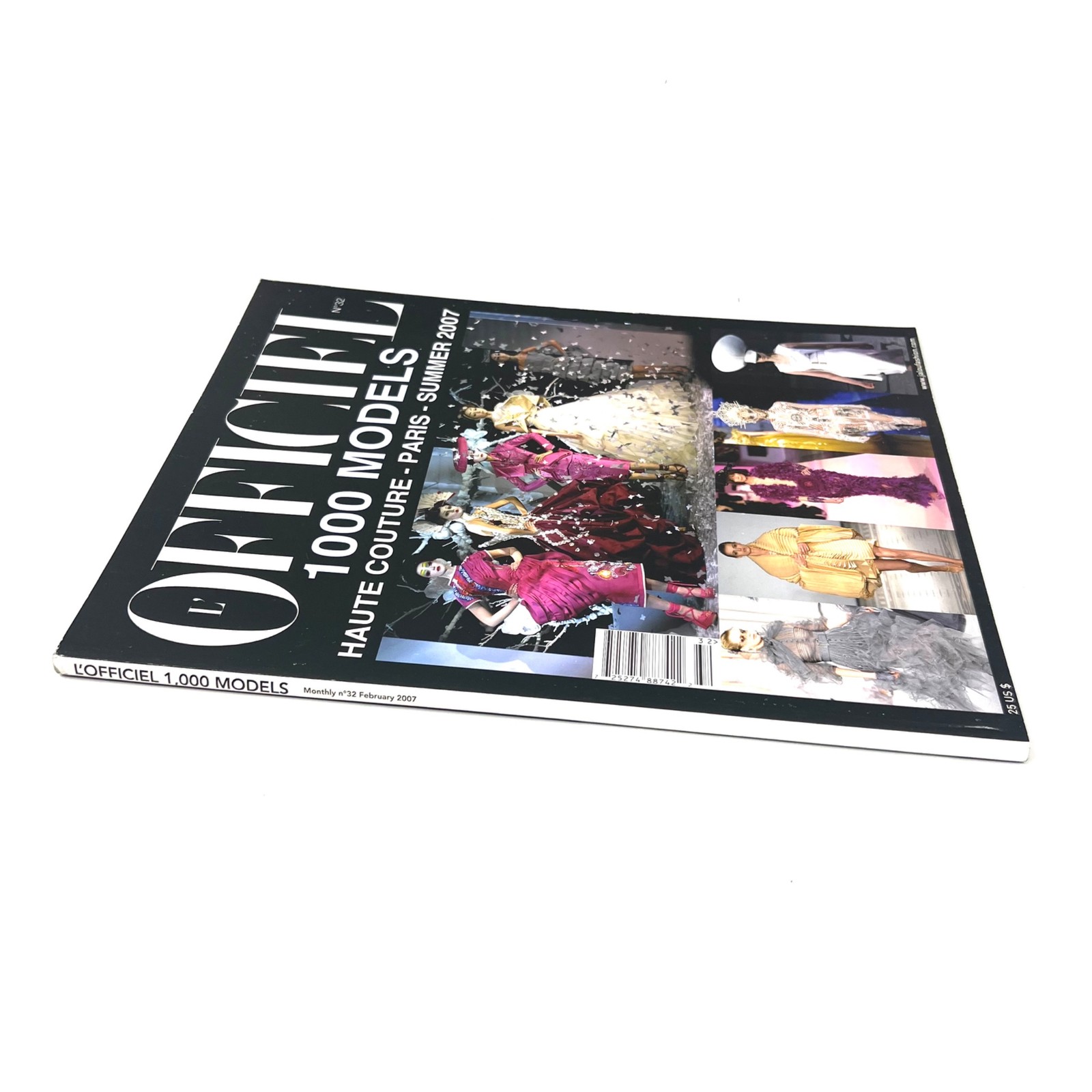 L&rsquo;Officiel Magazine No.32 1000 Models Haute Couture Paris Summer 2007