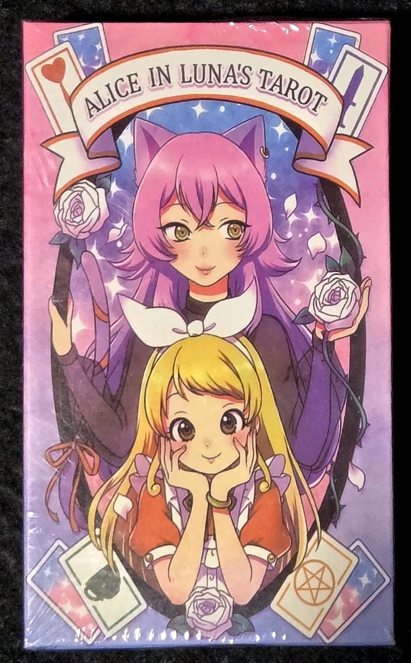 Alice in Luna&rsquo;s Tarot 78 Card Deck Based on Alice in Wonderland Sealed RARE