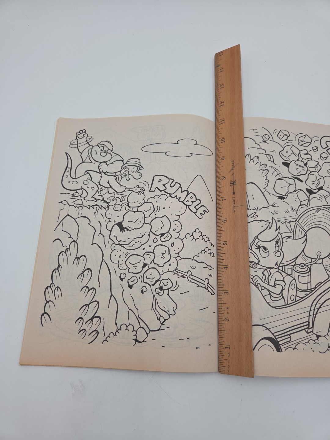Golden 1989 Color/Activity Book Disney&rsquo;s Chip N Dale Rescue Rangers 4052 – Blank