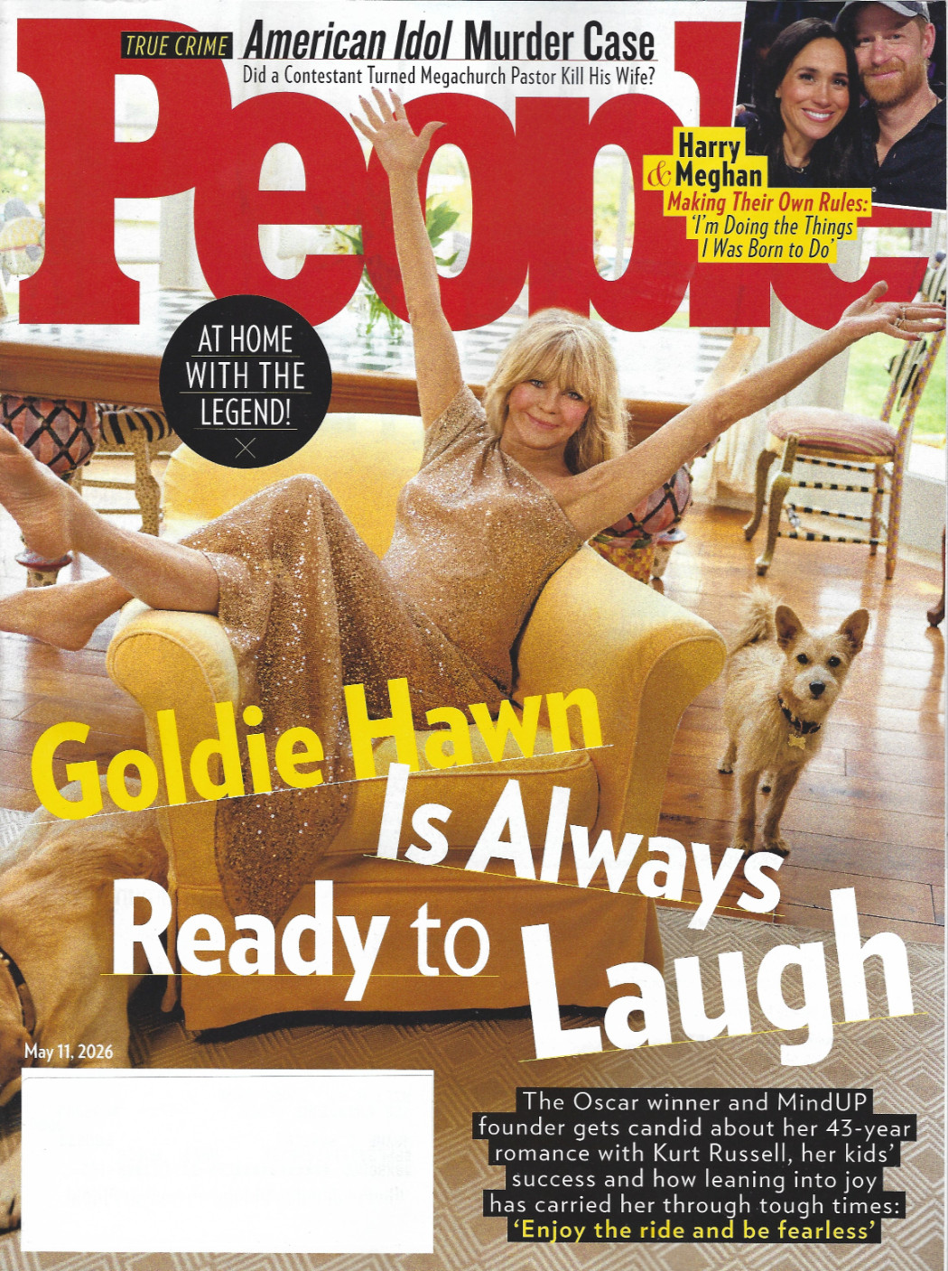 GOLDIE HAWN – PEOPLE MAGAZINE – MAY 2026 – NEW