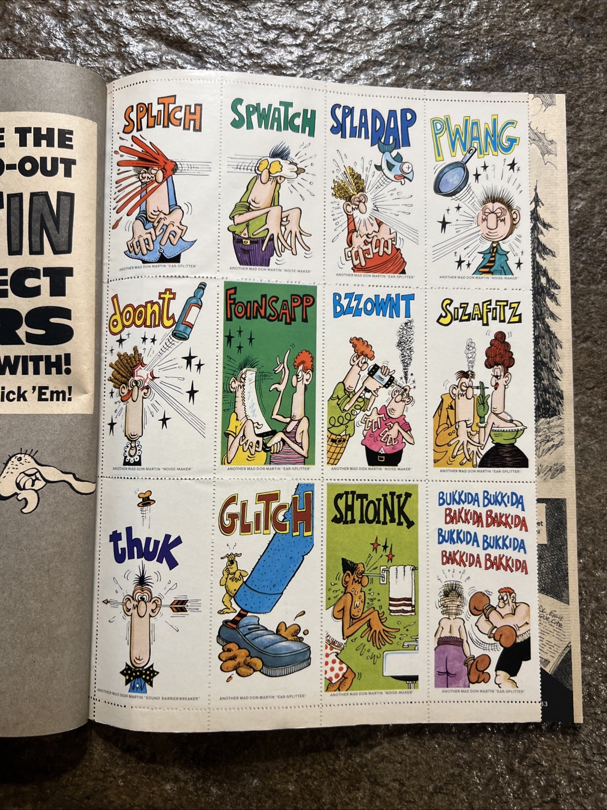 MAD Magazine – 1977 Special Issue Number Twenty Three & Don Martin Stickers