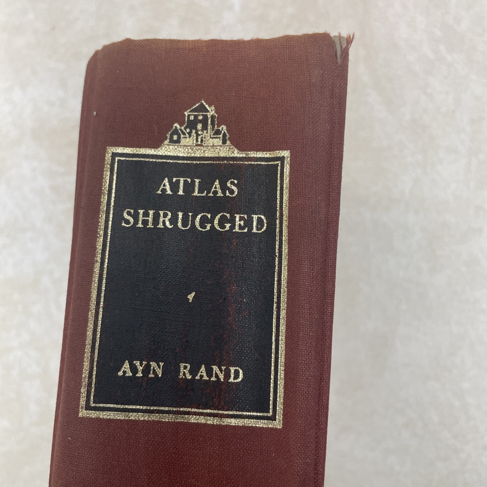 Atlas Shrugged by Ayn Rand First Edition 12th Printing w/ Original Dust Jacket